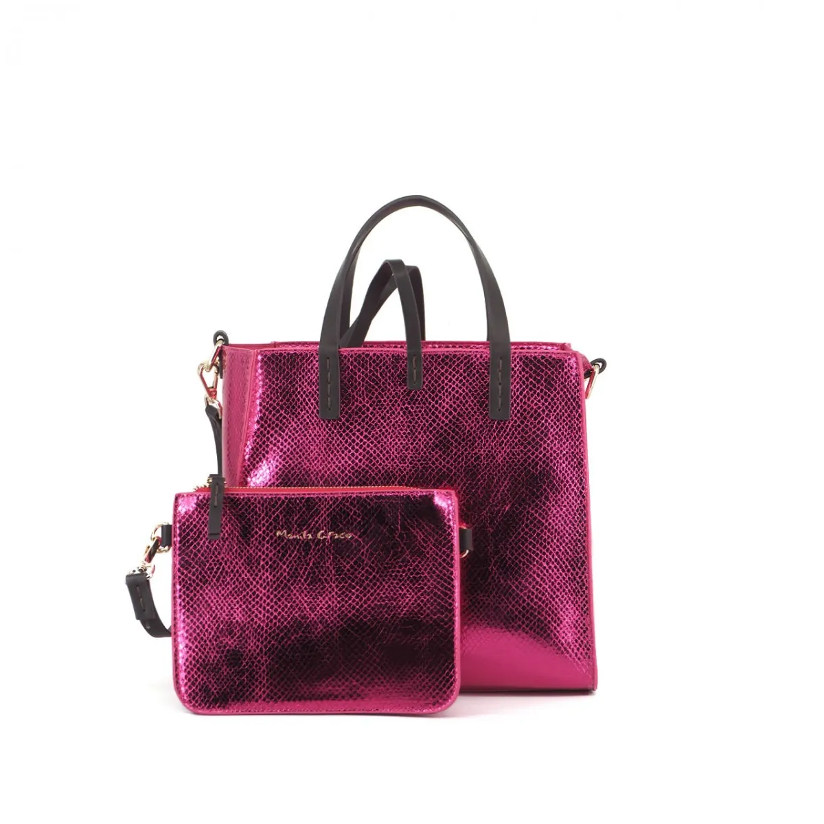 Borsa Felicia Small Fuxia, Rosa