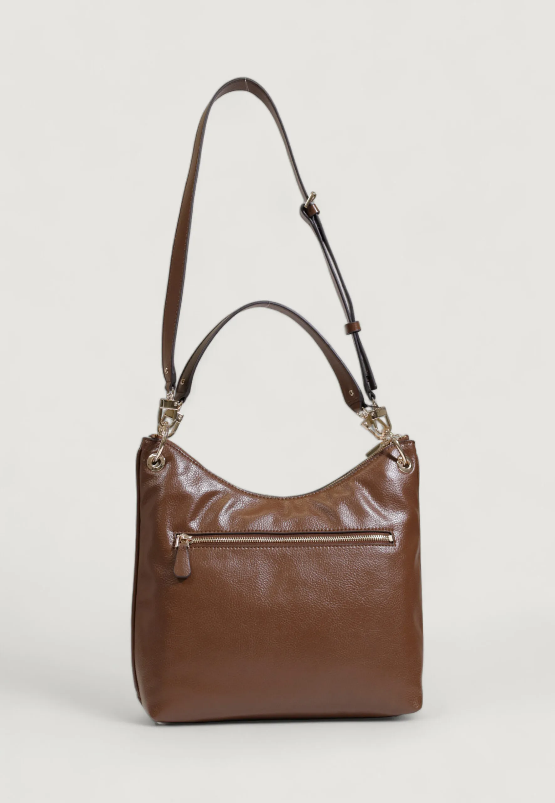 Borsa Guess LEVIA LARGE HOBO Marrone