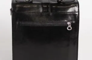 Borsa in pelle naturale Afrodita, nera
