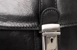 Borsa in pelle naturale Afrodita, nera