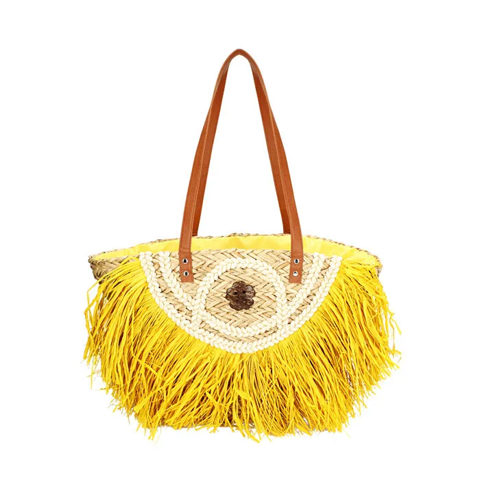Borsa mare grande gialla