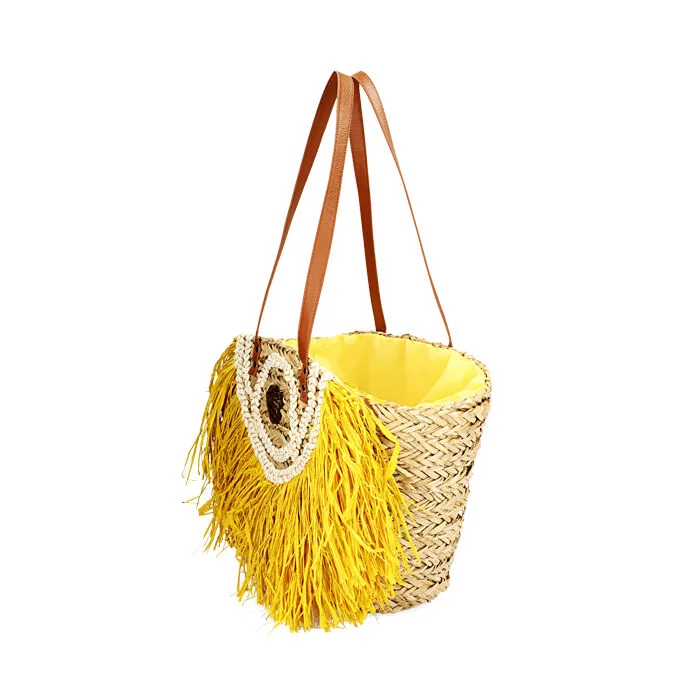 Borsa mare grande gialla