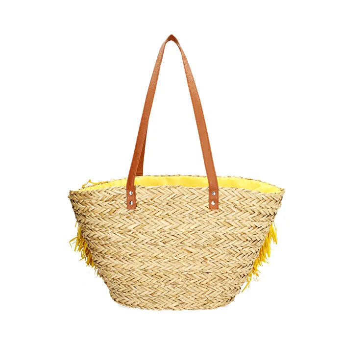 Borsa mare grande gialla