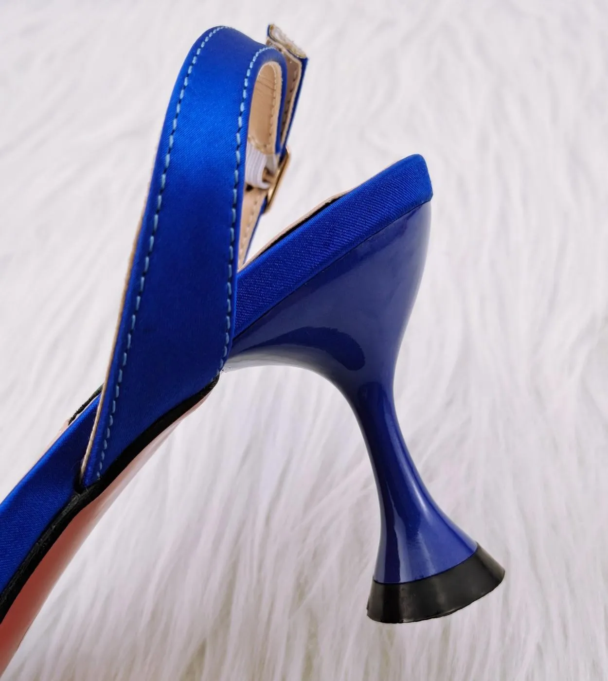 Borsa per scarpe blu cielo Abbina scarpe blu Borsa abbinata Borsa per scarpe maturate blu Party s