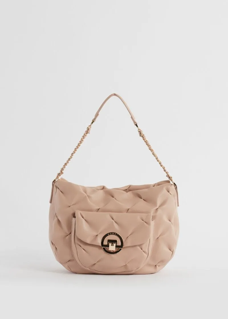 Borsa top handle in similpelle