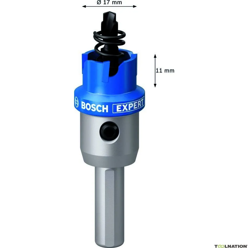 Bosch Professional Accessori 2608901400 Precisione per lamiera Carburo 17 mm