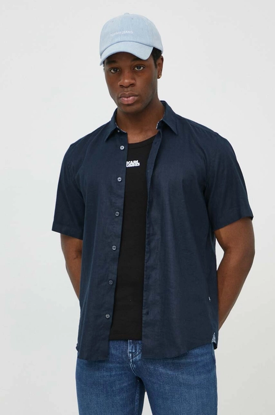 BOSS camicia di lino
