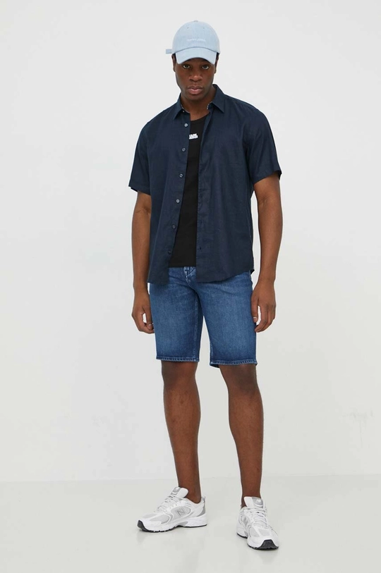 BOSS camicia di lino