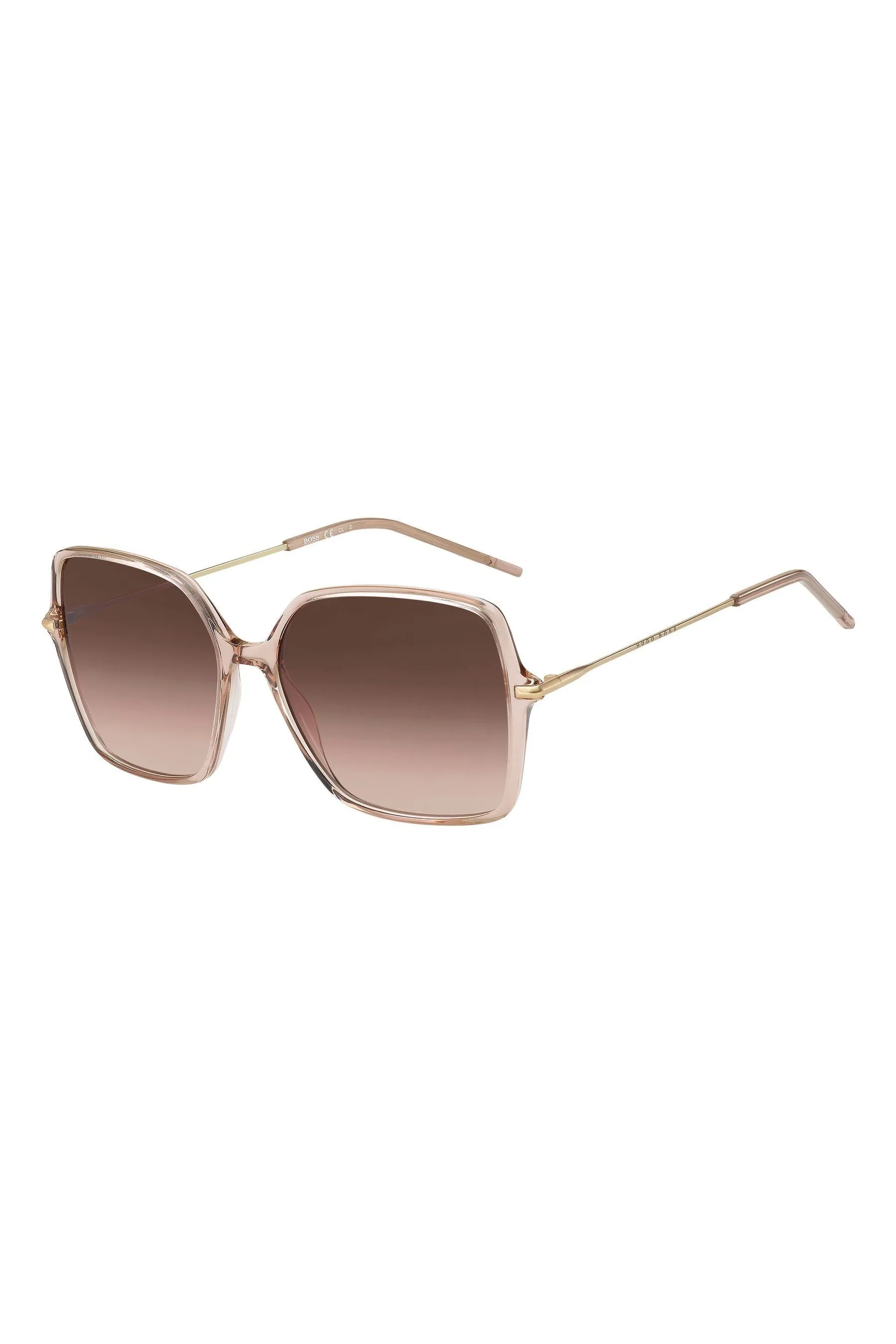 BOSS - Carne oversize - Occhiali da sole squadrati