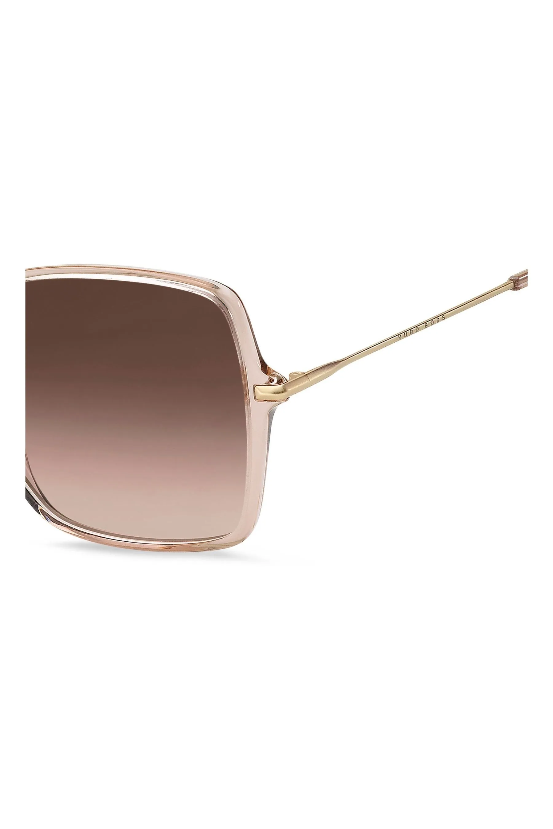 BOSS - Carne oversize - Occhiali da sole squadrati