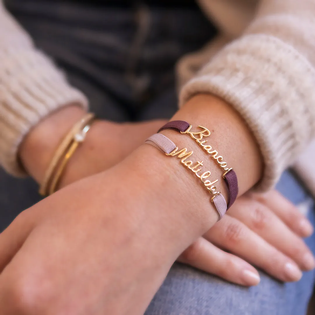 Bracciale Nomi in oro giallo