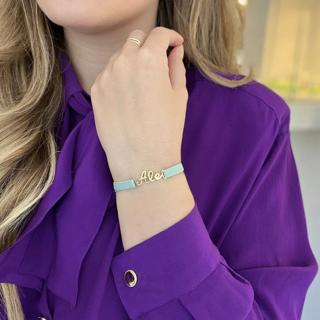 Bracciale Nomi in oro giallo