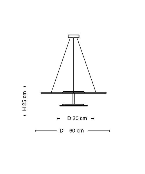 BRG Firenze Eclissi Lampadario  2 Finiture