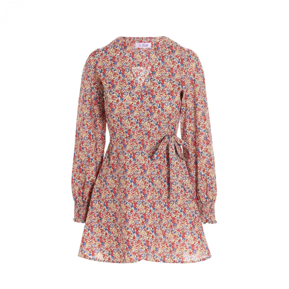 Brilly Vestito Con Stama Floreale, Rosso