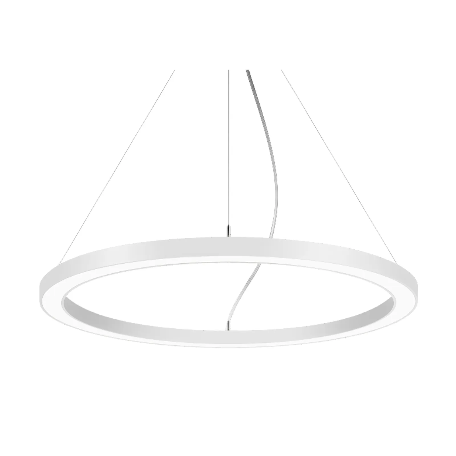BRUMBERG Biro Circle Ring5 diretto Ø 45 cm bianco on/off 3000 K