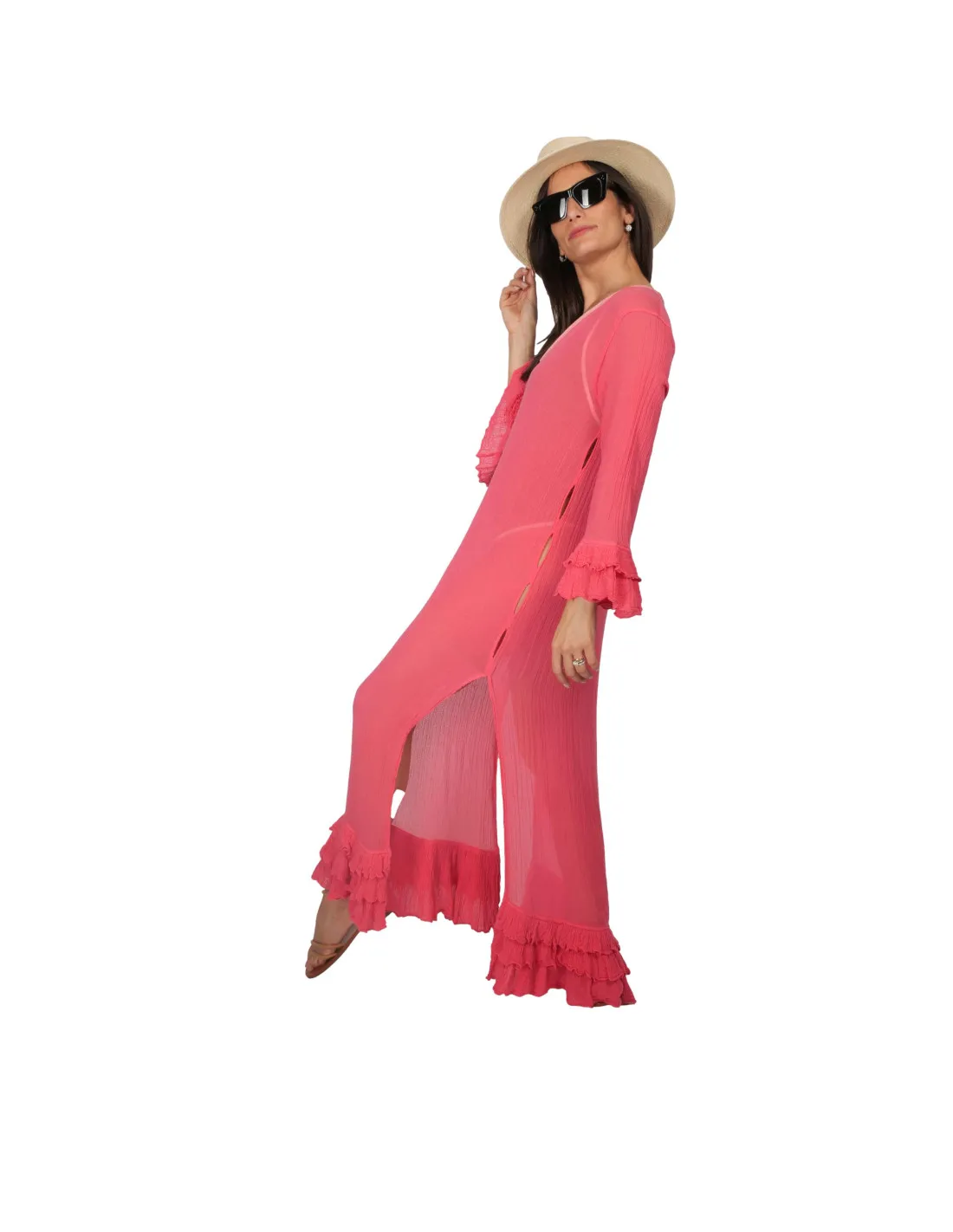 Caftano Ambas - Tunic Sevillana Fragola