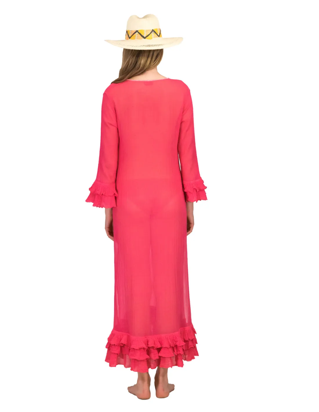 Caftano Ambas - Tunic Sevillana Fragola