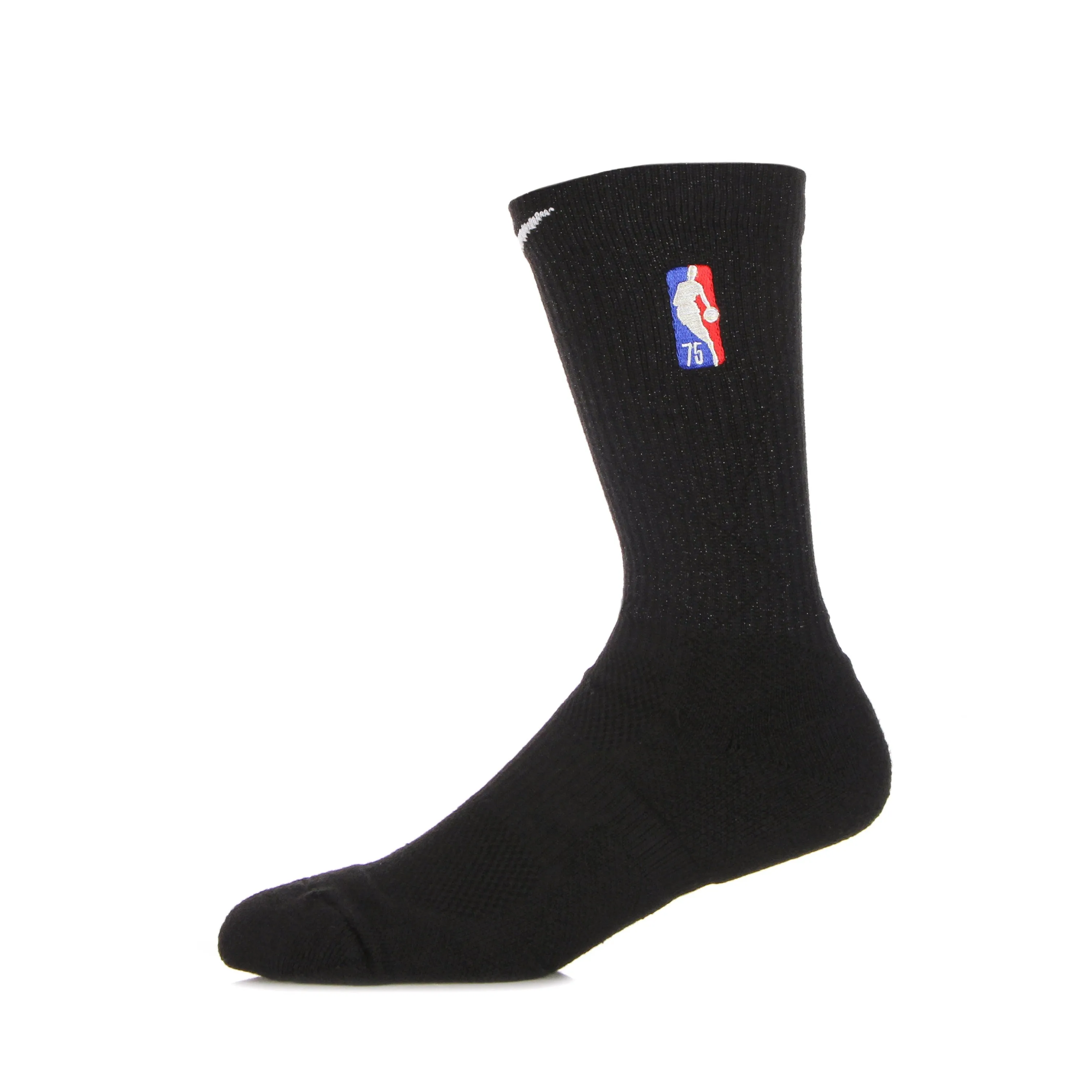 Calza Media Uomo Nba Elite Crew 75 White/black