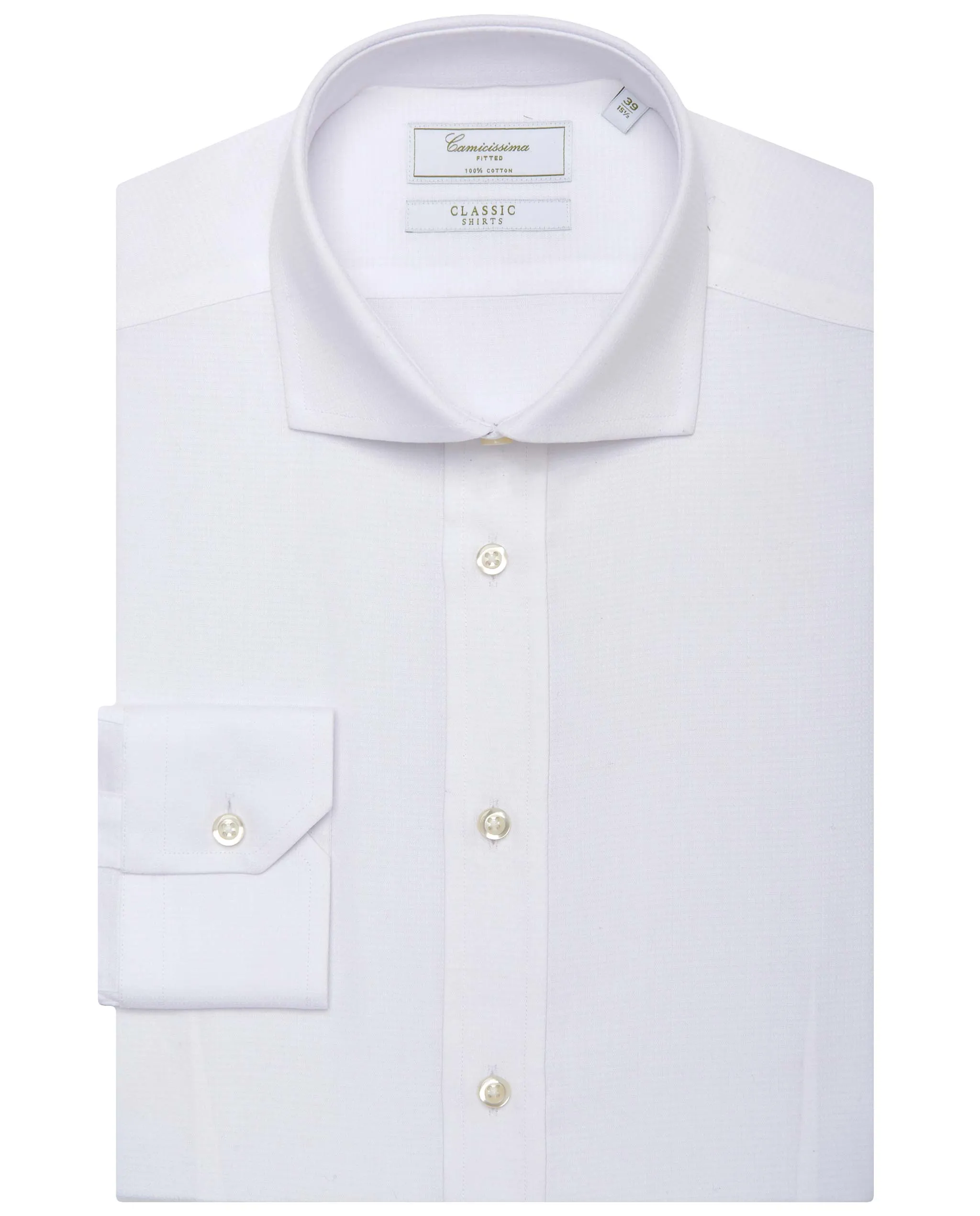 Camicia classic bianca francese    
