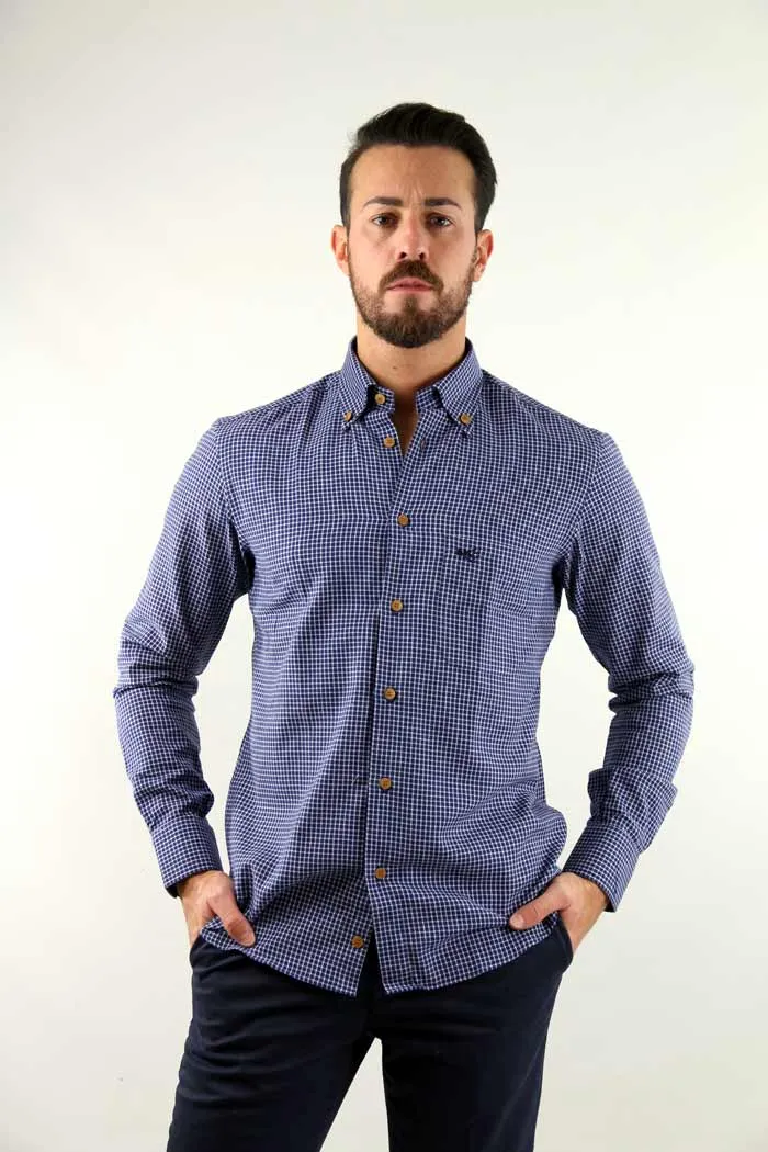 CAMICIA KAMI  A QUADRI PICCOLI 