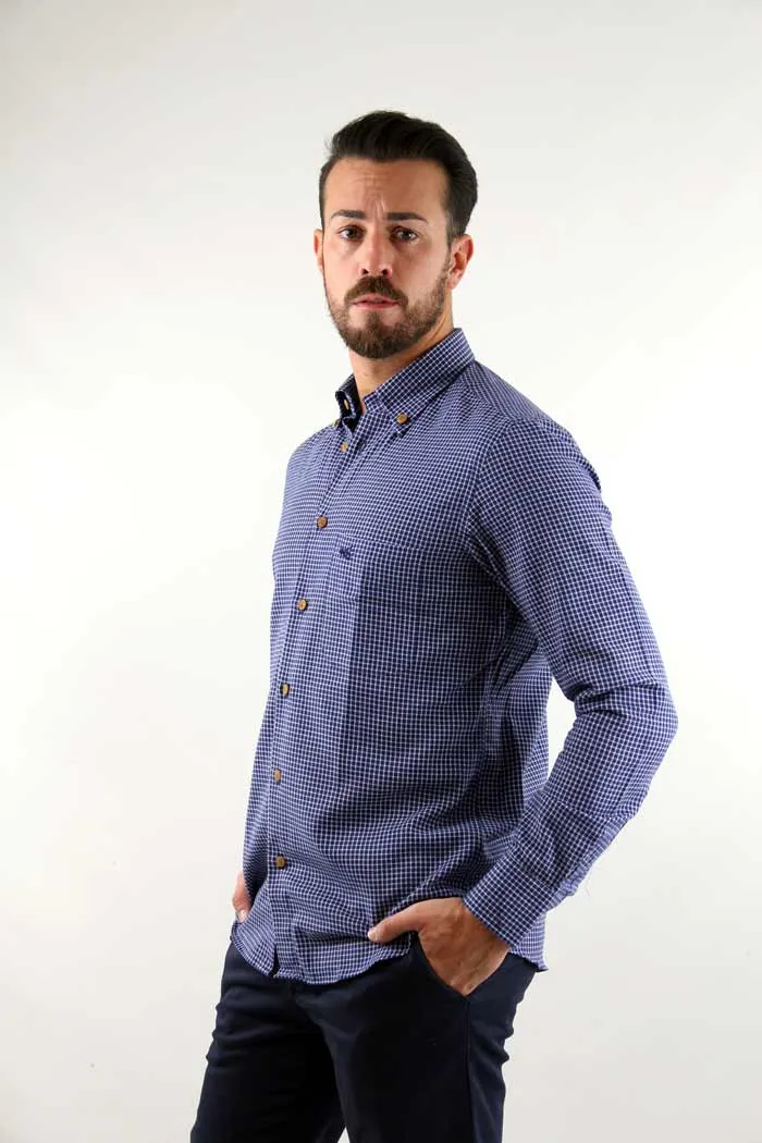 CAMICIA KAMI  A QUADRI PICCOLI 