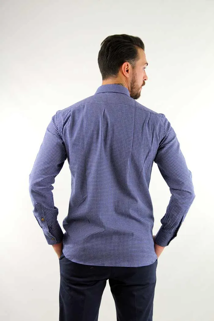 CAMICIA KAMI  A QUADRI PICCOLI 