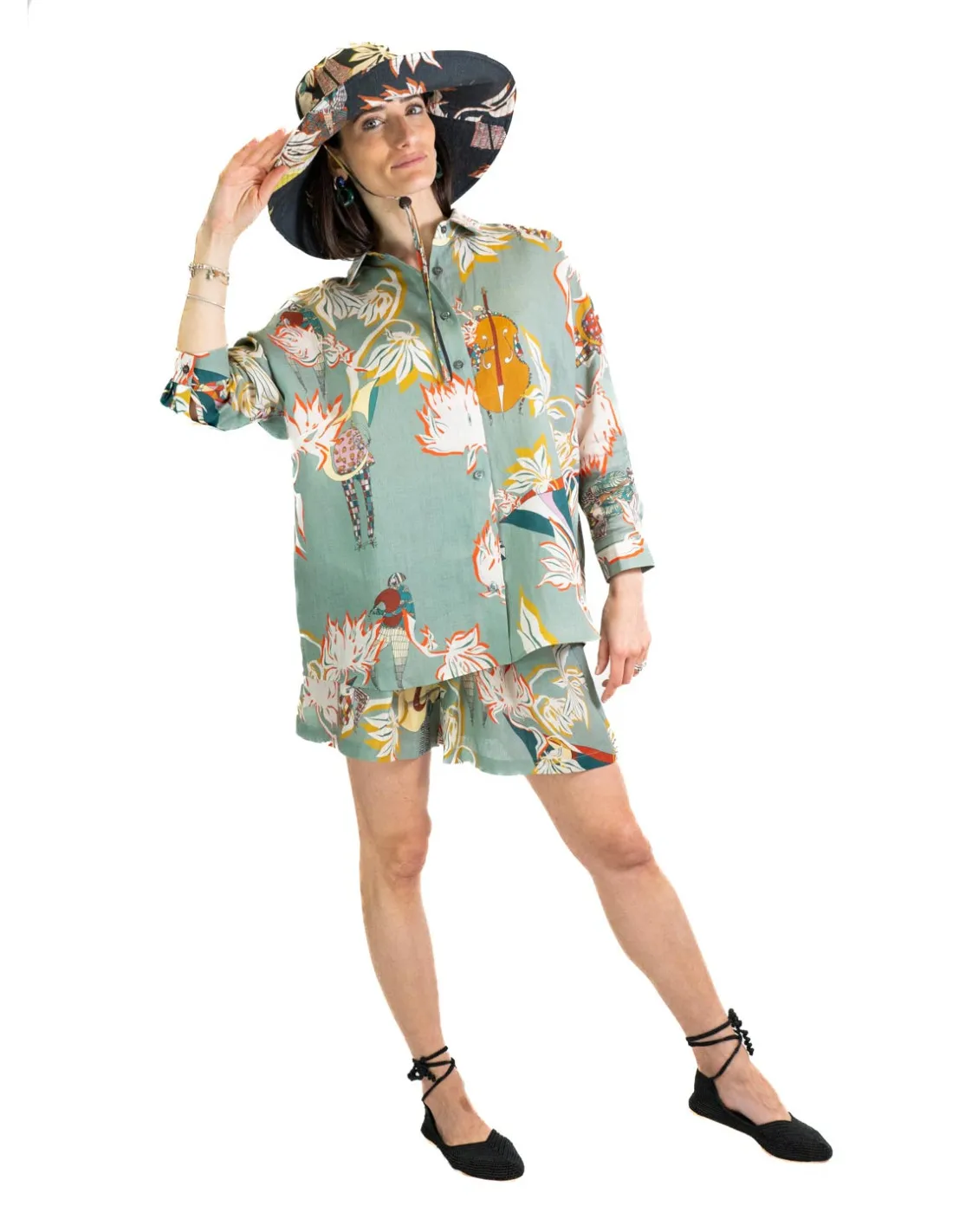 Camicia Rumi Su - Fiorire con armonia
