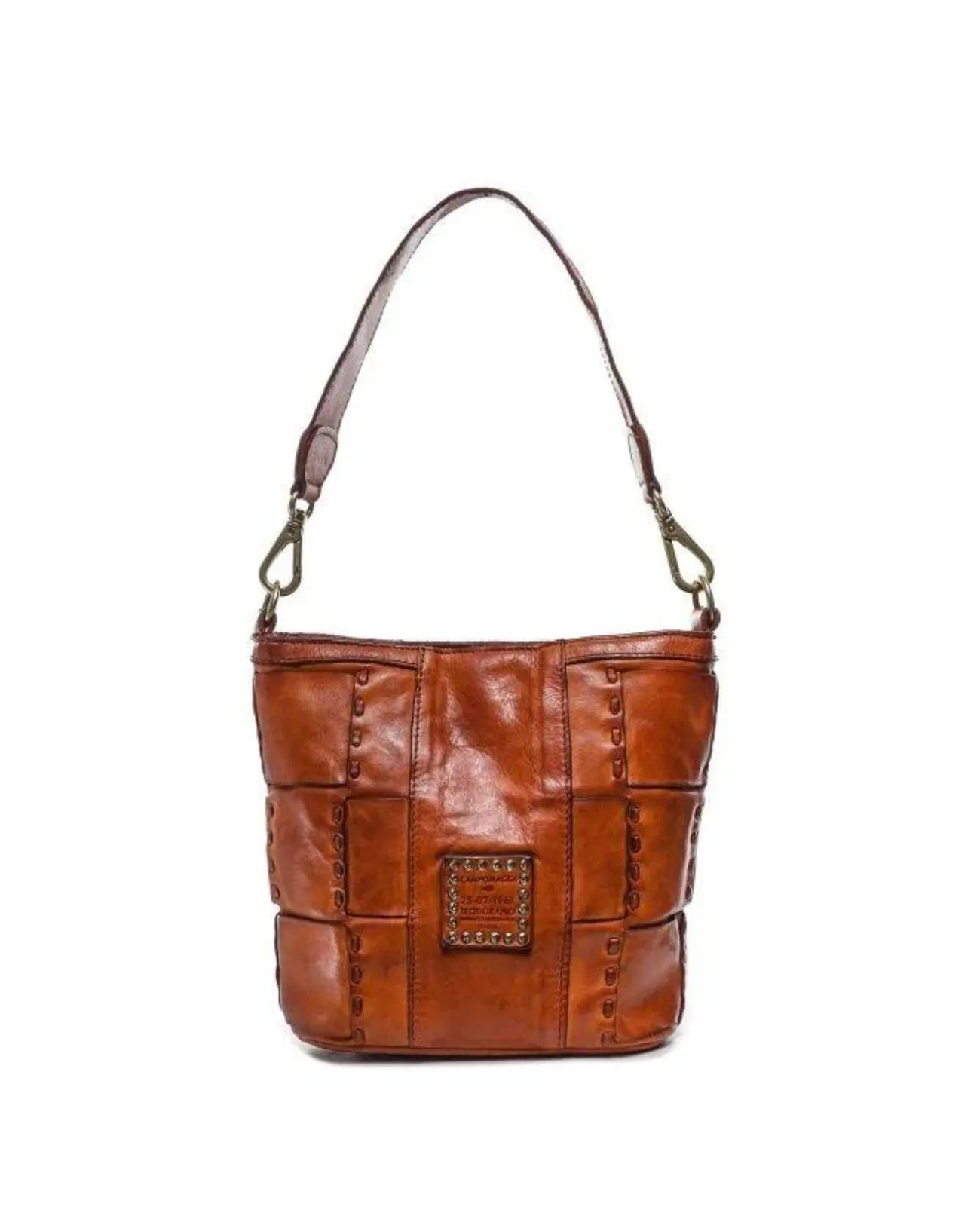 Campomaggi - Borsa a secchiello in pelle con tracolla Edera | Studioarch.com