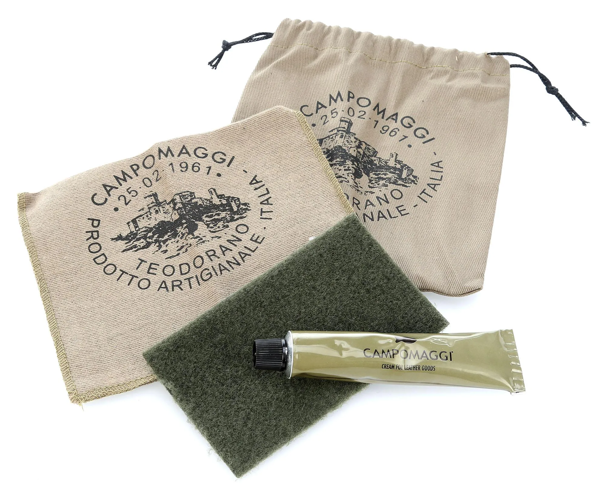  Campomaggi Borsa shopper pelle di vacchetta grana marrone  