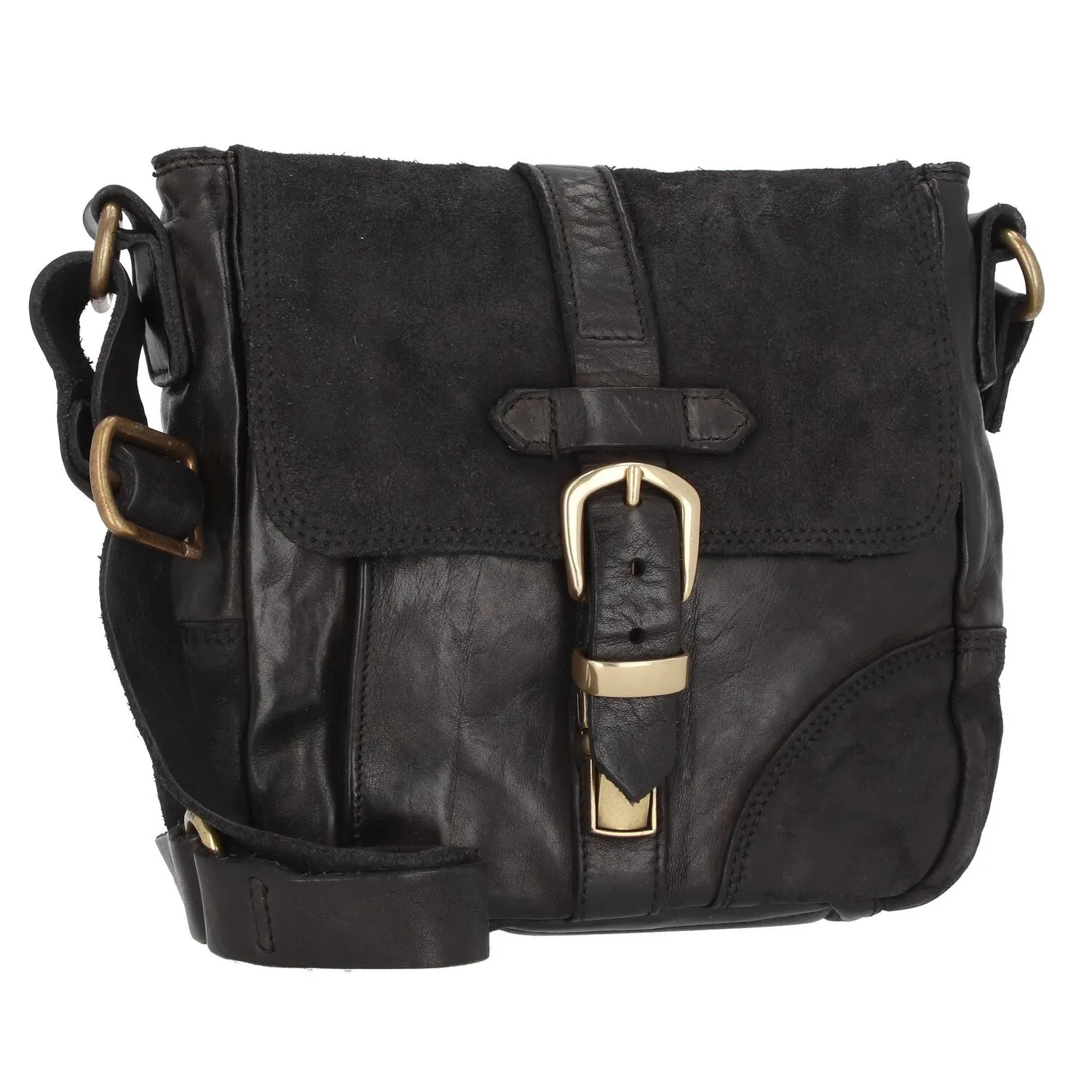 Campomaggi Jacob Borsa a tracolla in pelle 21 cm