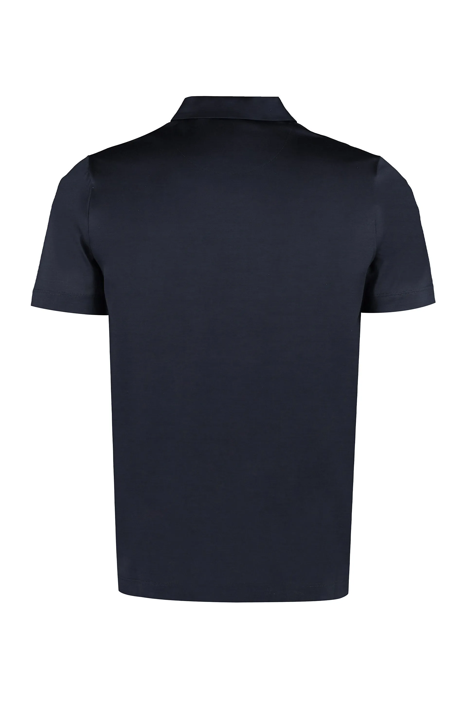 Canali Polo a maniche corte in cotone