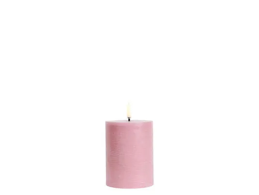 Candela LED 7,8 x 10,1 cm Rustic Dusty Rose - Uyuni Lighting | Acquista online