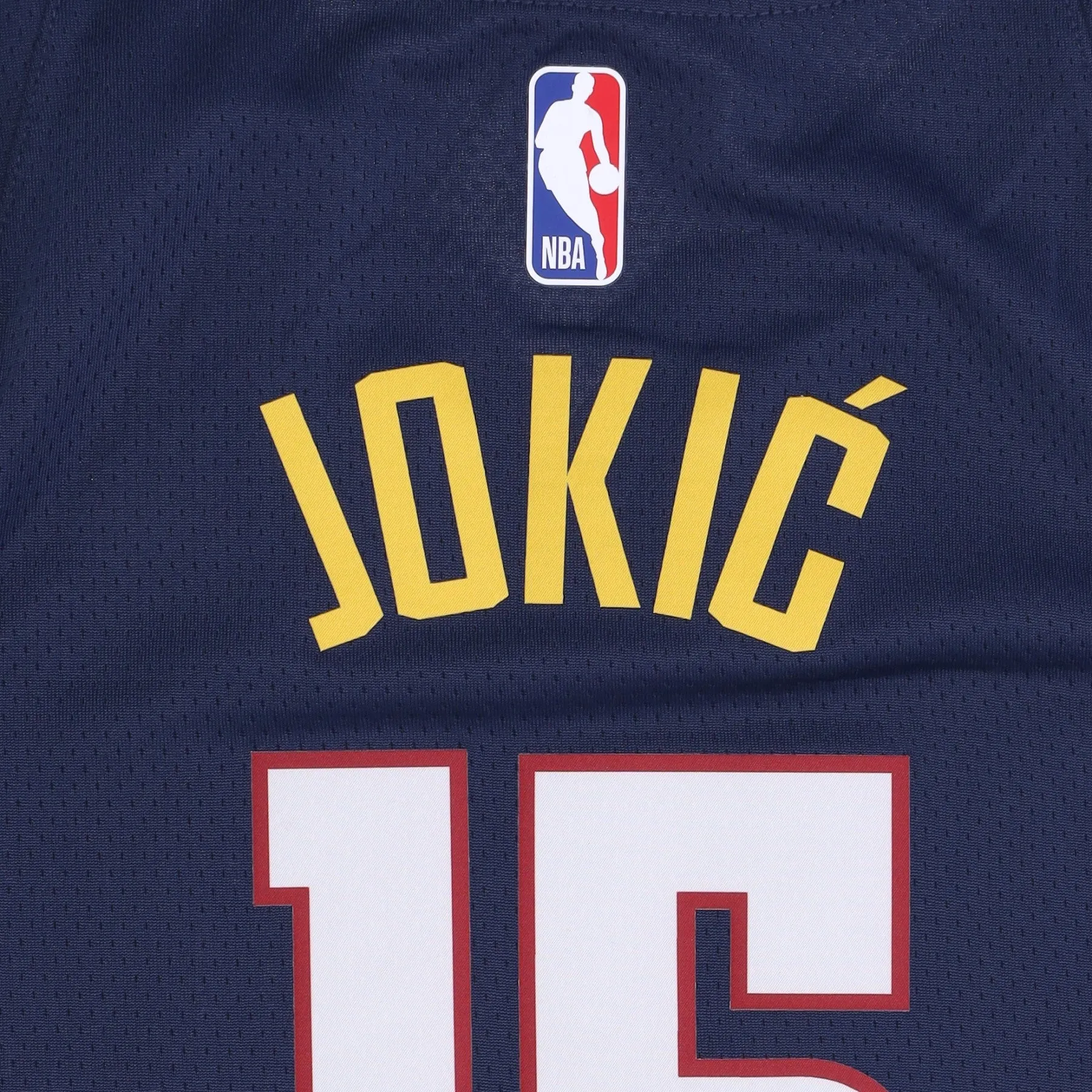 Canotta Basket Uomo Nba Dri-fit Swingman Jersey Icon Edition 2022/23 No 15 Nikola Jokic Dennig College Navy