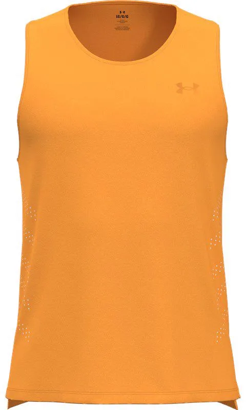 CANOTTA DA UOMO UNDER ARMOUR LASER NOVA ORANGE 1382608 803