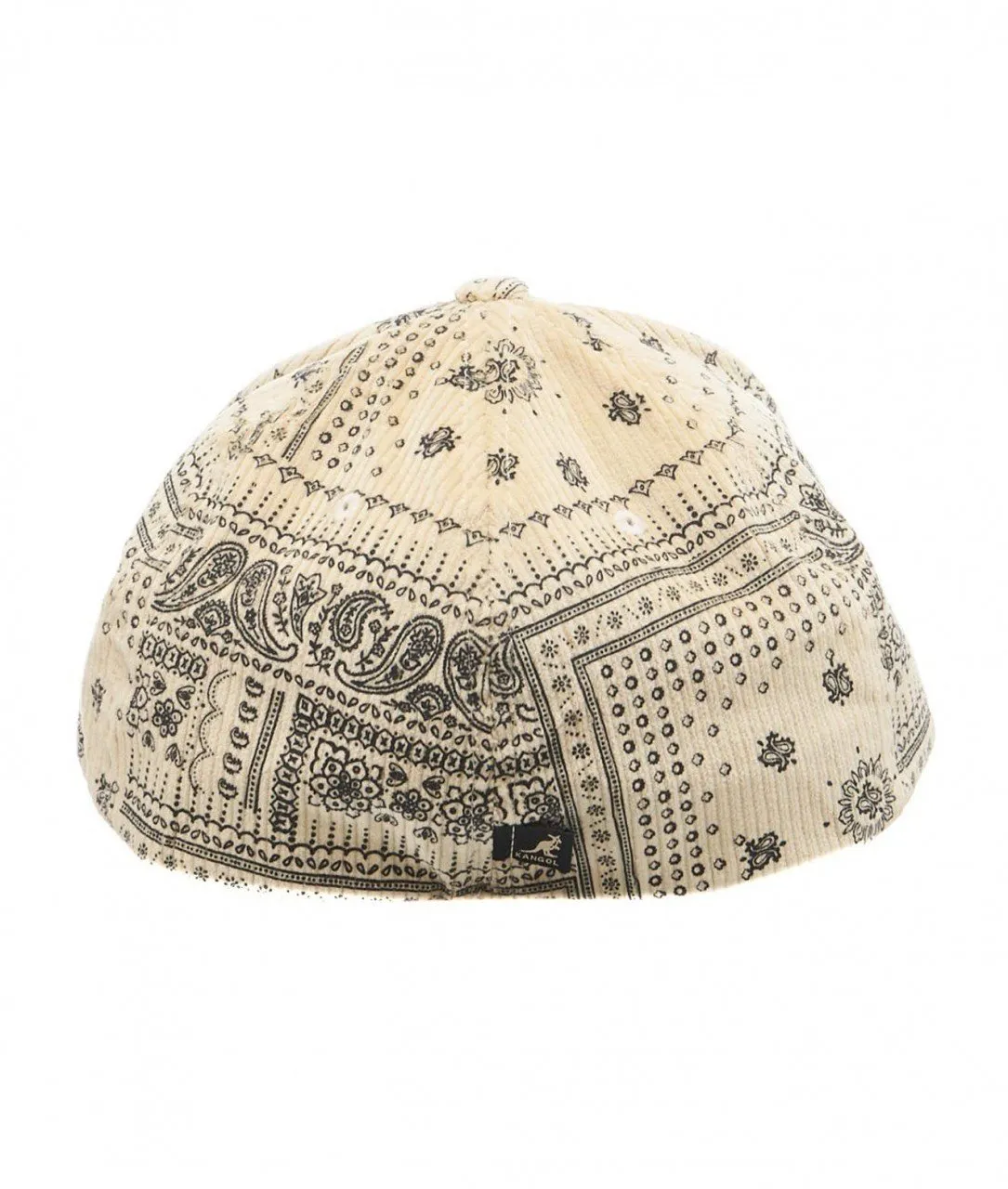 Cap da baeball pailey in velluto a cote crema crema