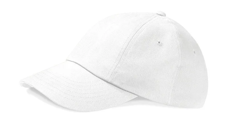 Cappellino in cotone pesante a basso profilo
