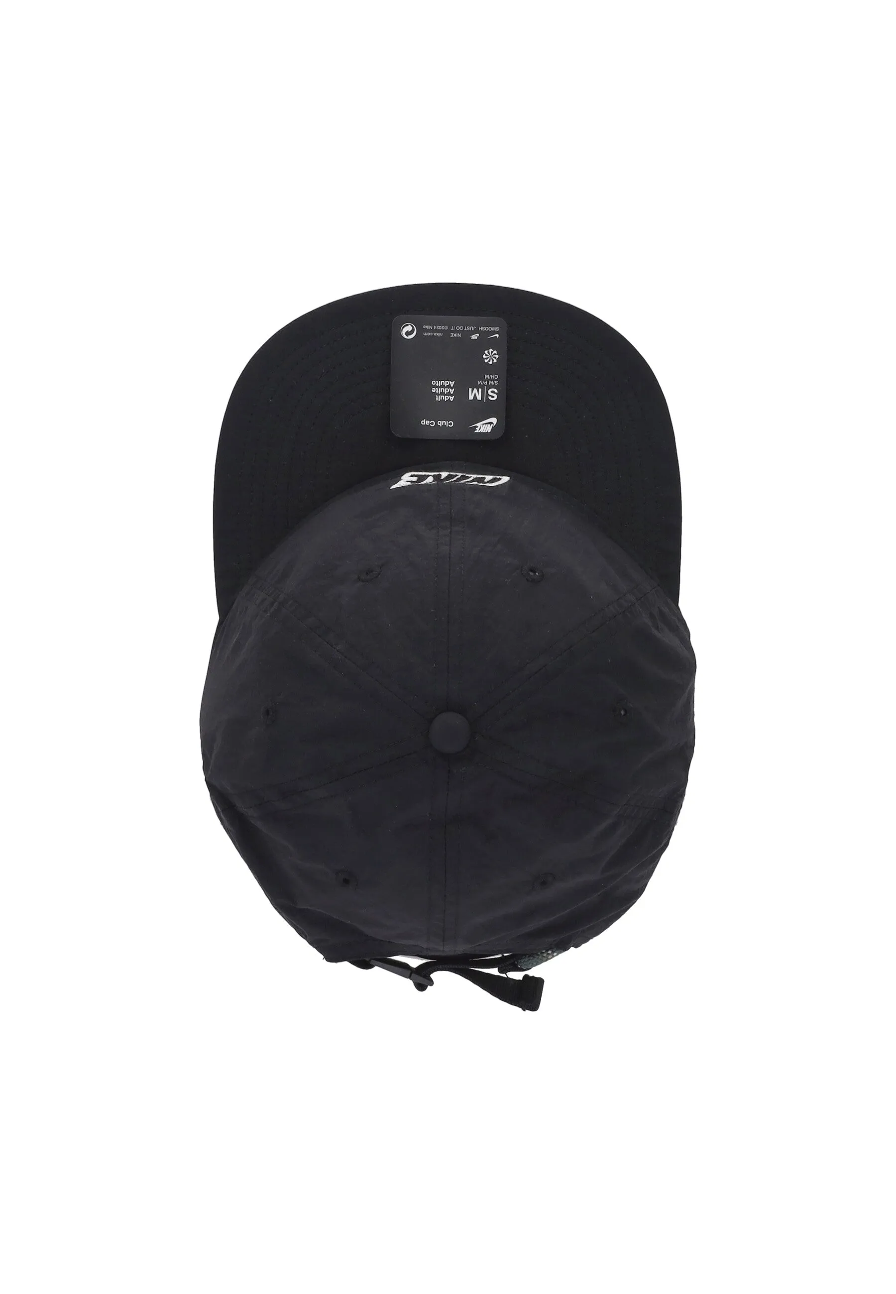 Cappellino Visiera Piatta Uomo Club Unstructured Flat Bill Outdoor Cap Black/summit White