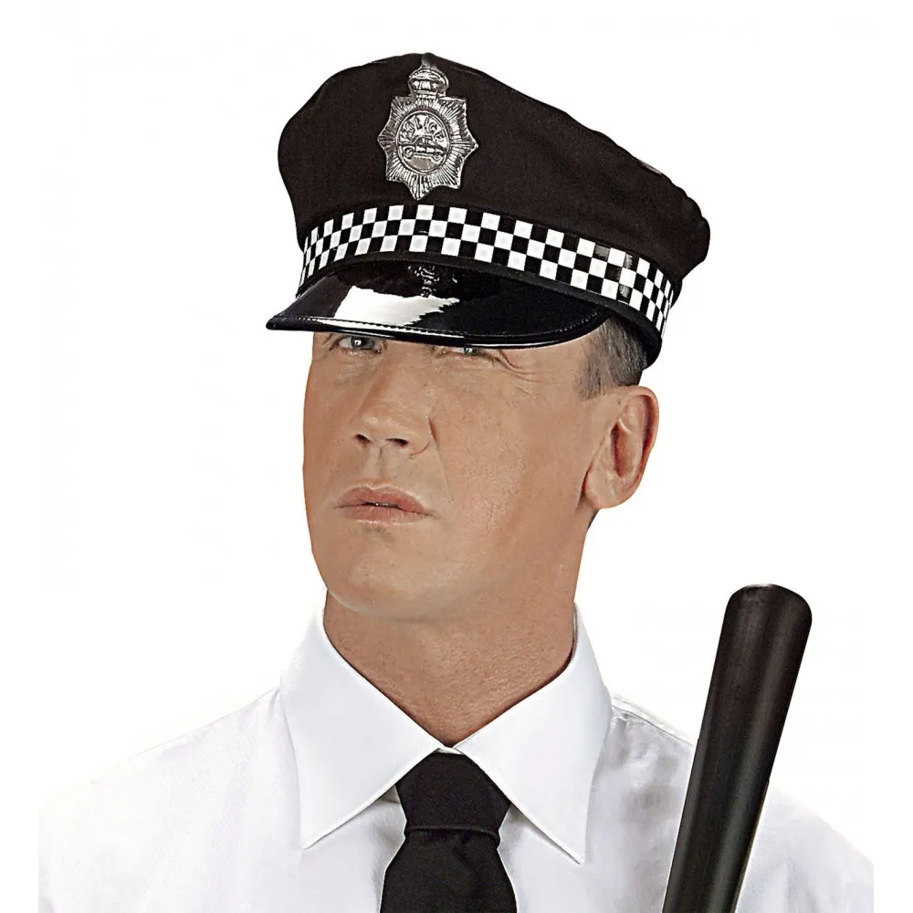 Cappello Poliziotto Inglese da Adulto