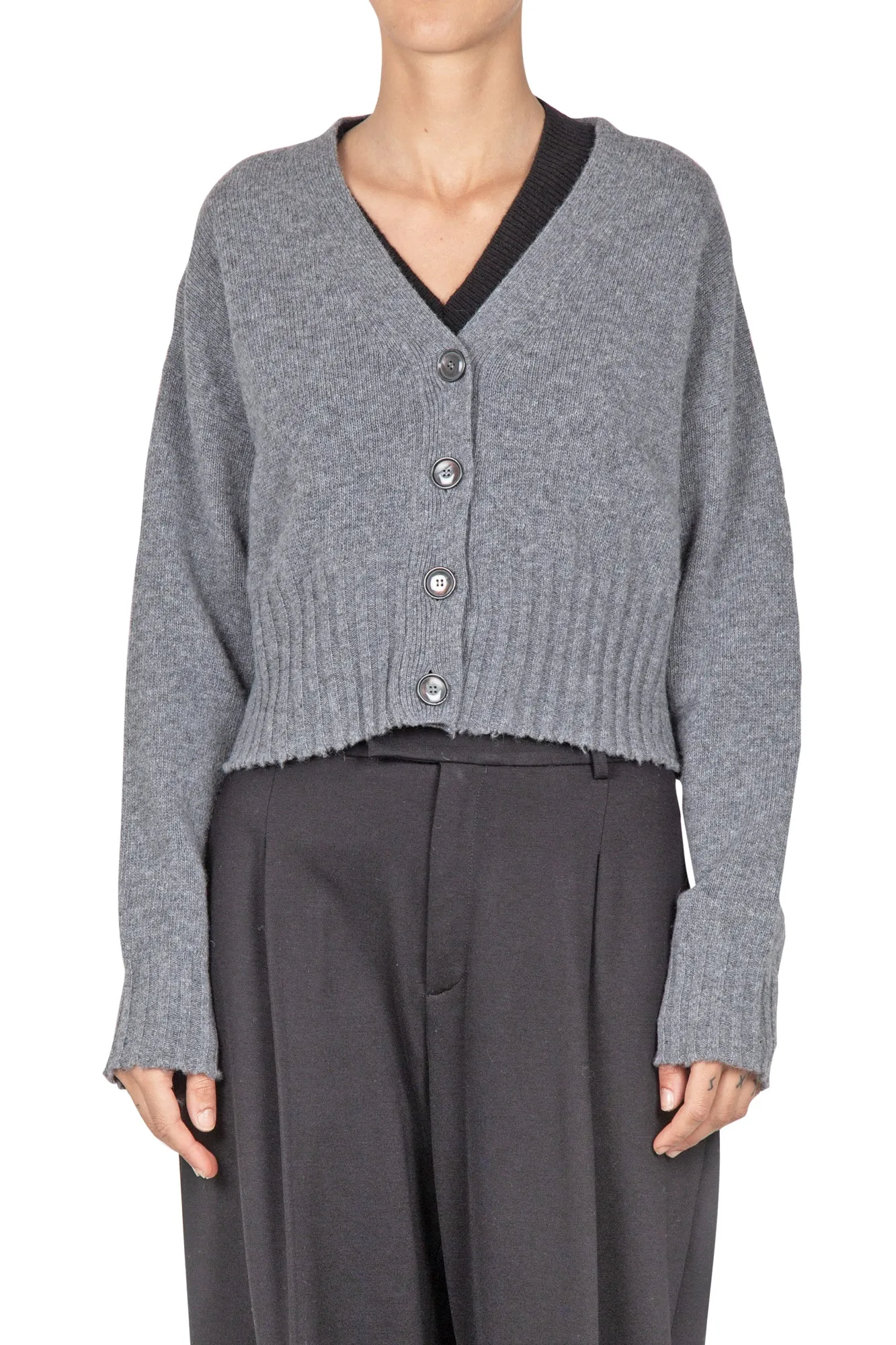 Cardigan - 440268 - Grigio