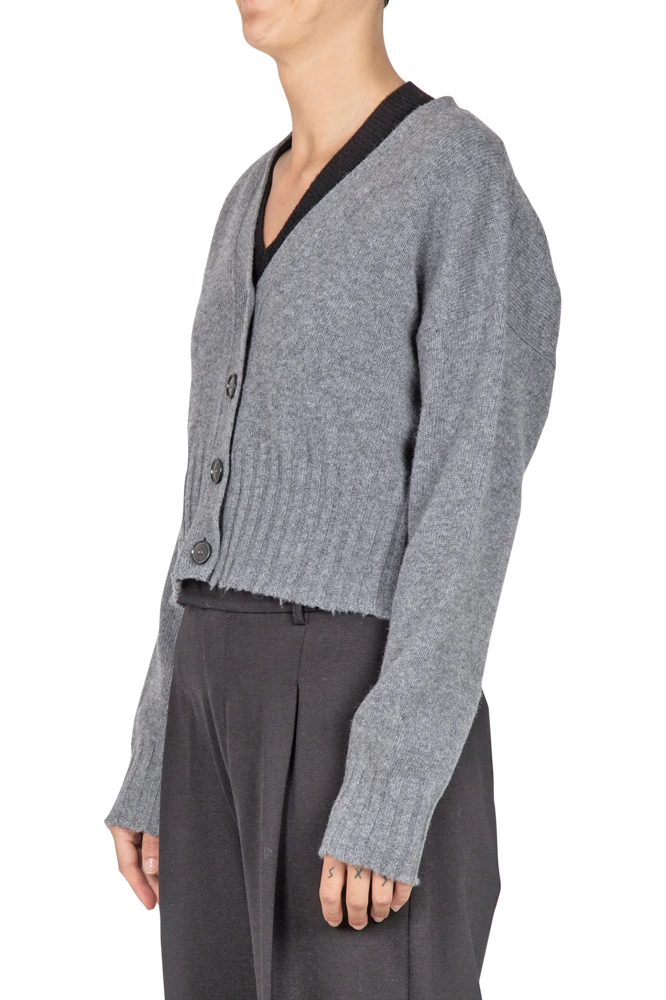 Cardigan - 440268 - Grigio