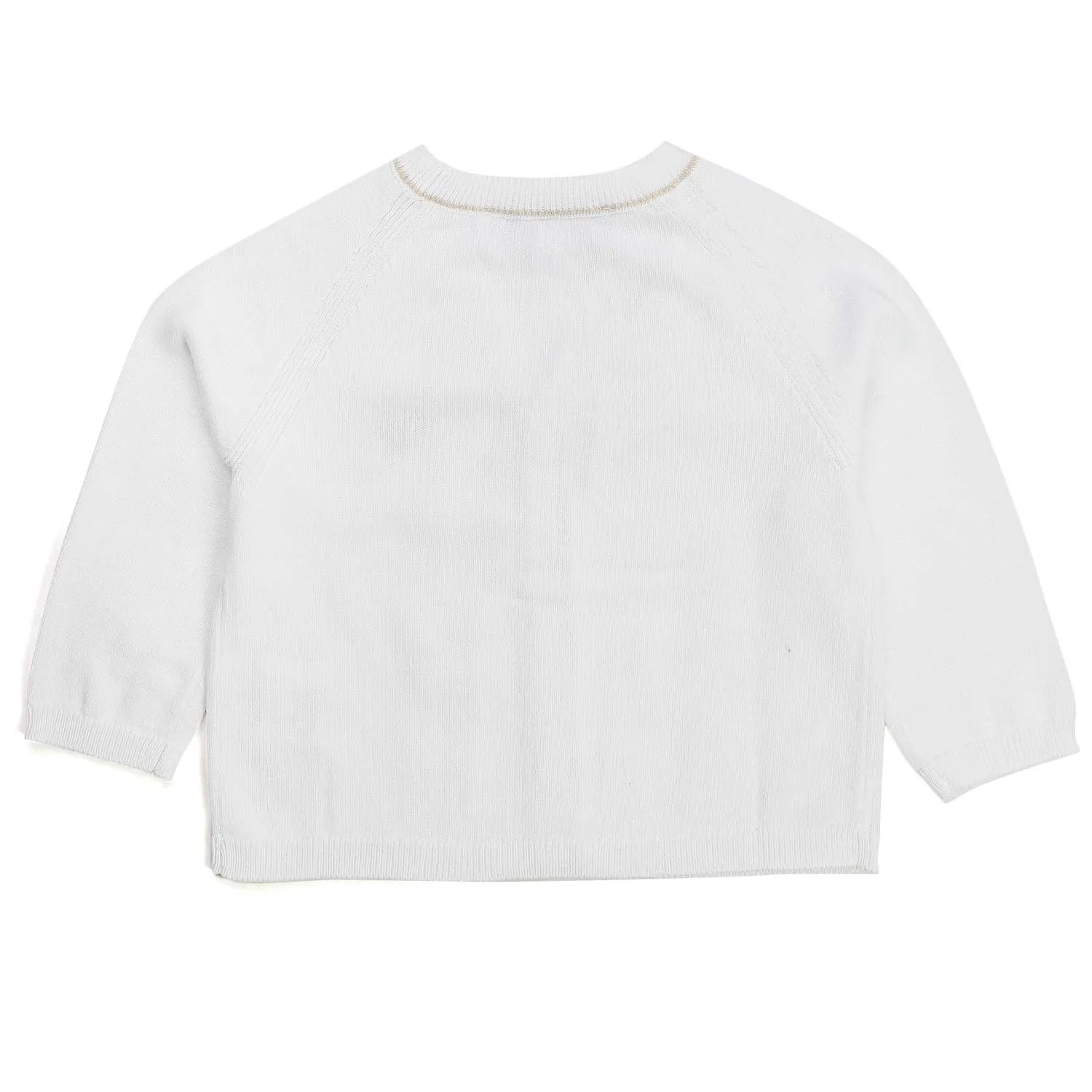 Cardigan Bianco Bimbo E Neonato