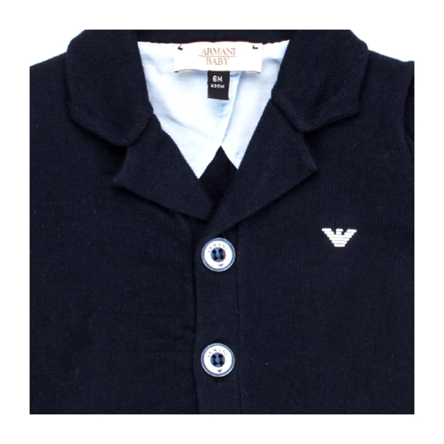 Cardigan Cerimonia Blu Bimbo Bebè