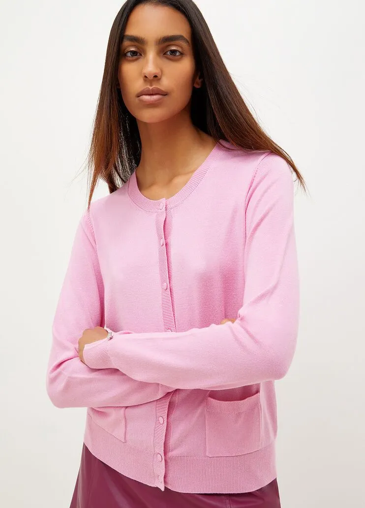 Cardigan con bottoni liu jo