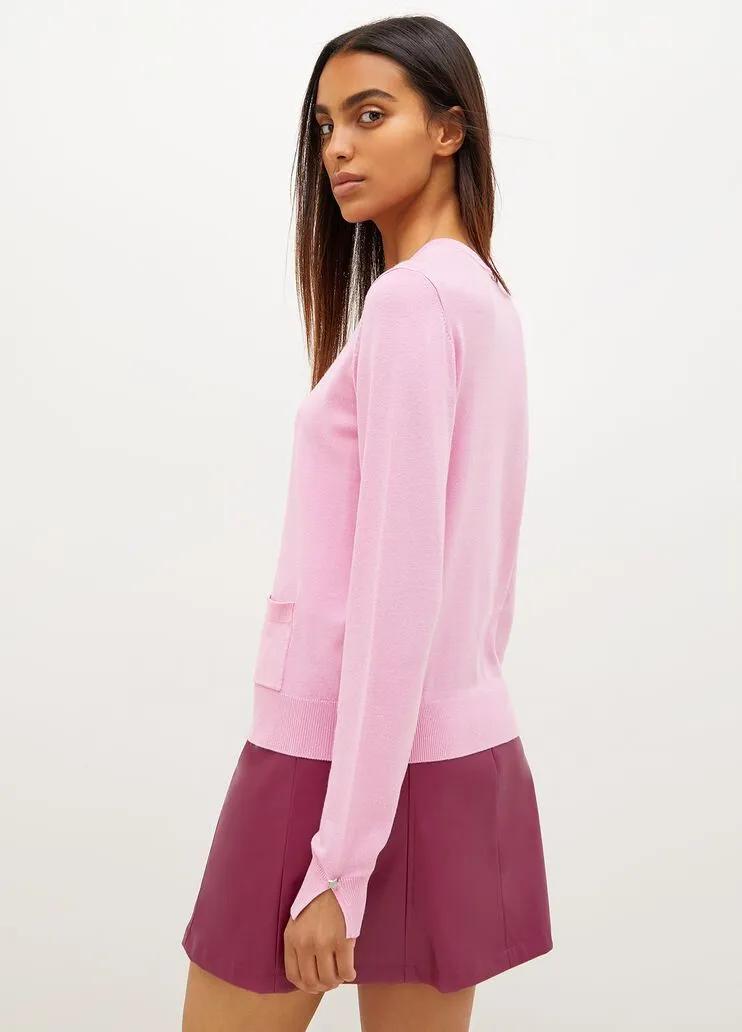 Cardigan con bottoni liu jo