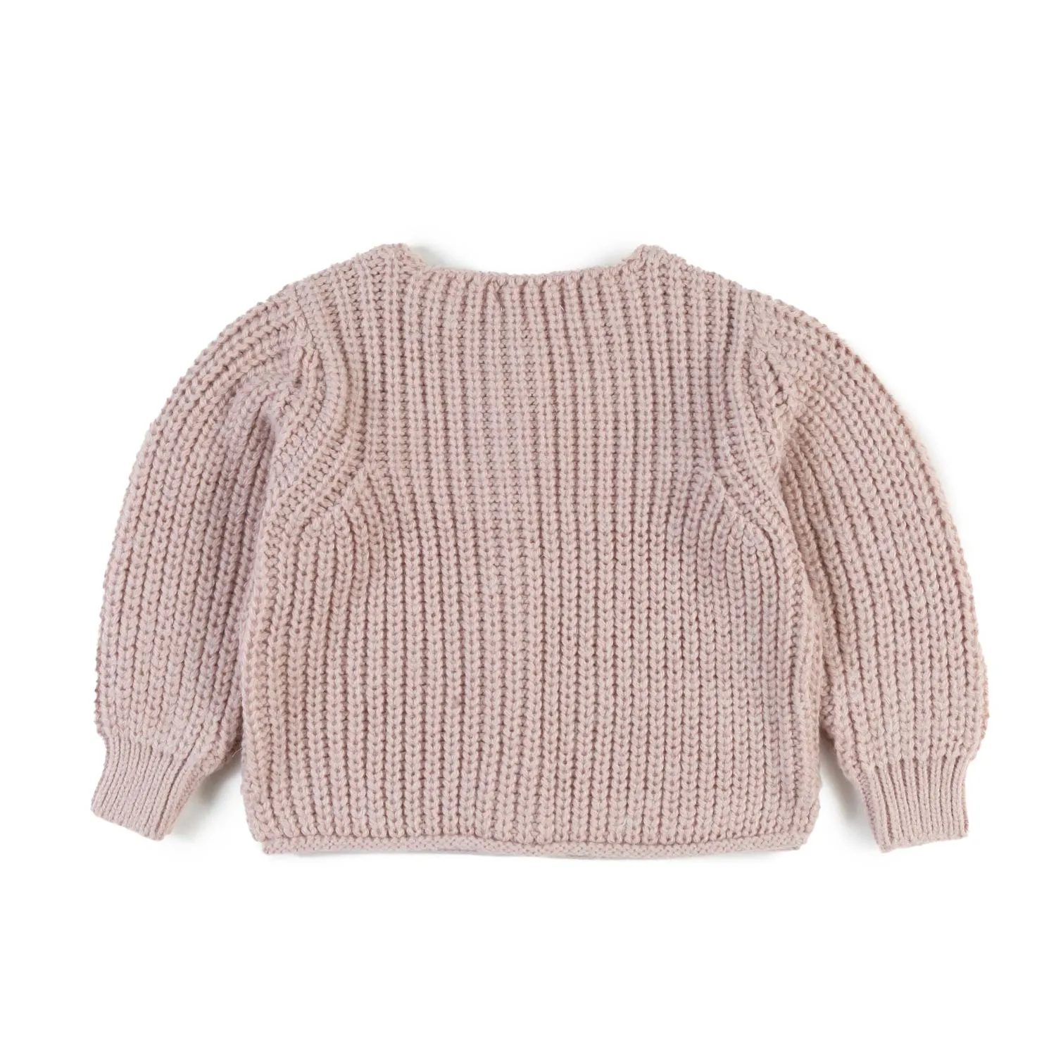 Cardigan Delphine Rosa Chiaro Bimba E Neonata
