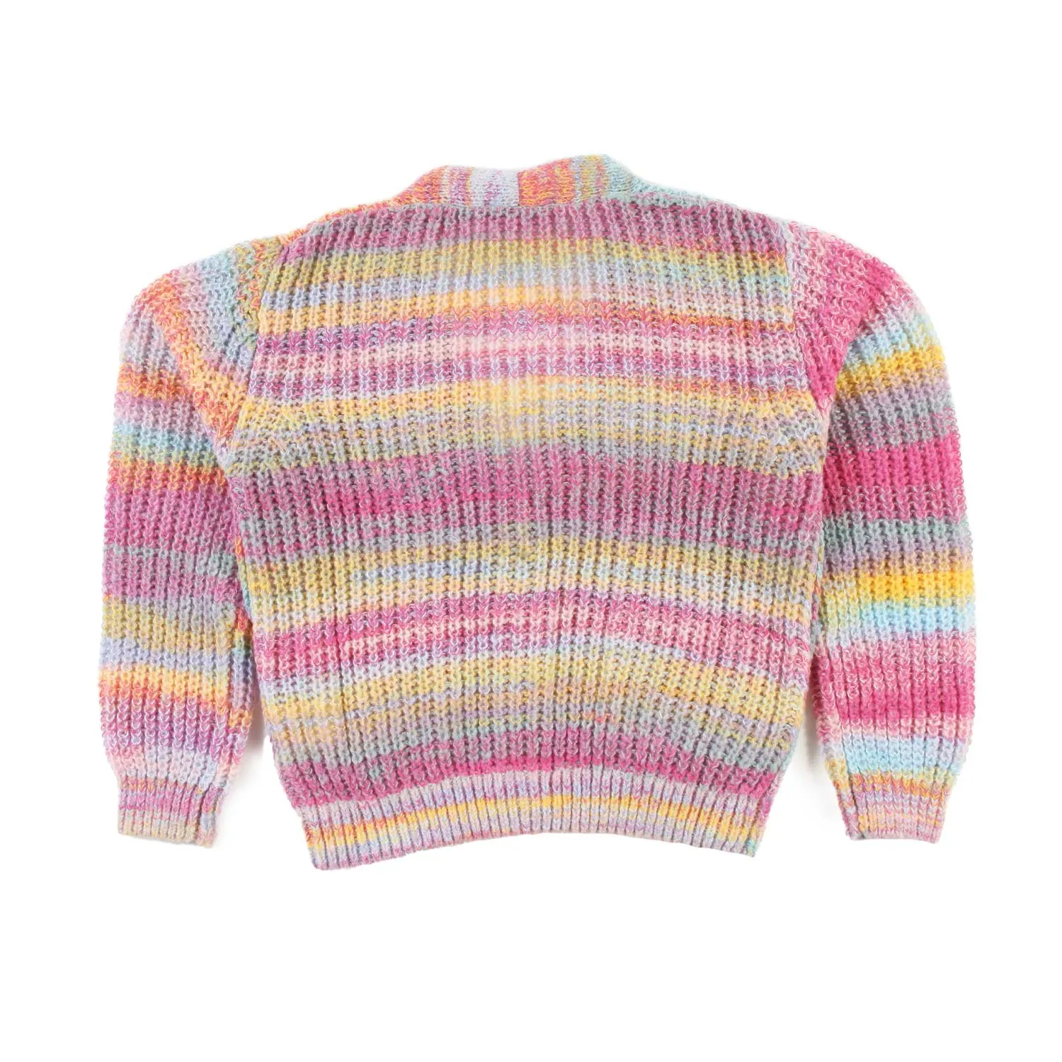 Cardigan Multicolor Stella Bambina E Ragazza