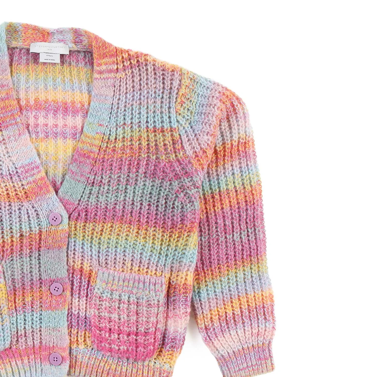 Cardigan Multicolor Stella Bambina E Ragazza