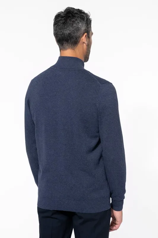 Cardigan premium con cerniera