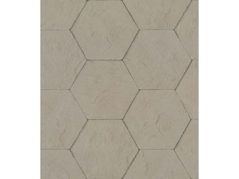 Carta da parati etnico a0220 10,05x0,53 m Grigio scuro