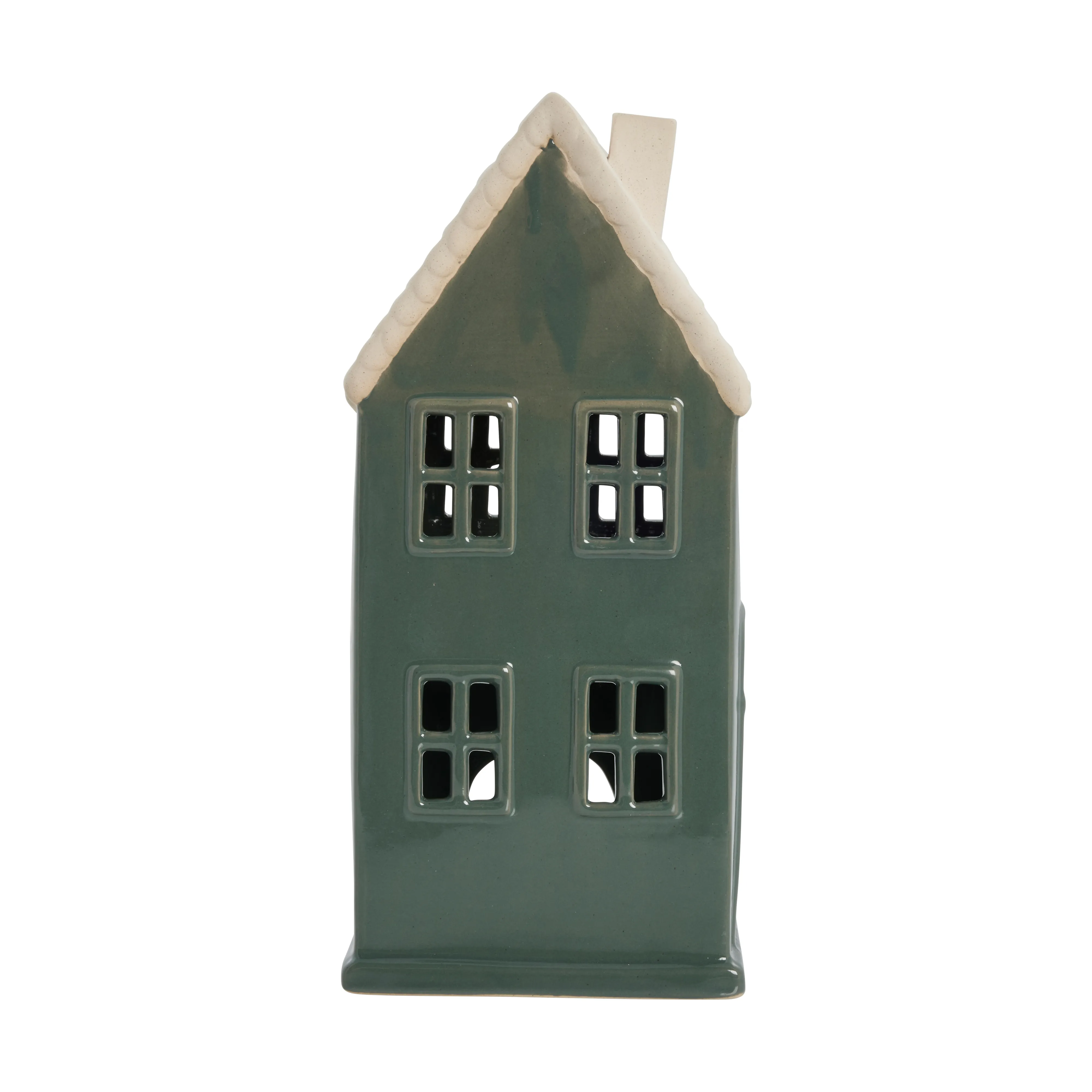 Casa decorativa Hollia 29 cm.iw{font-size:18px}Verde scuro